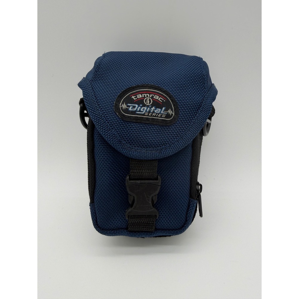Tamrac Digital Series 5691 Camera Pouch Navy Blue Ballistic Nylon Belt Bag